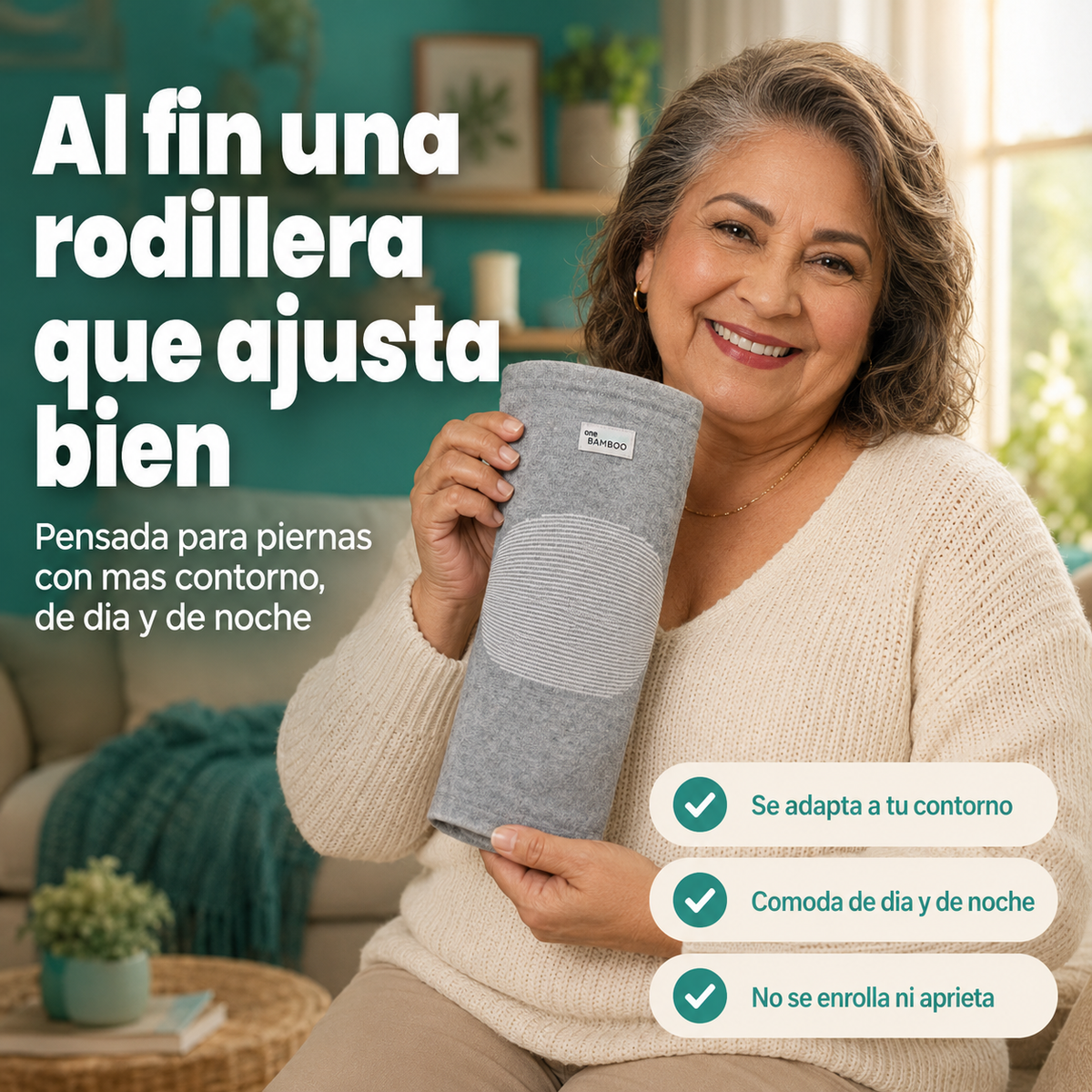 Rodillera de Bambú BambuFlex