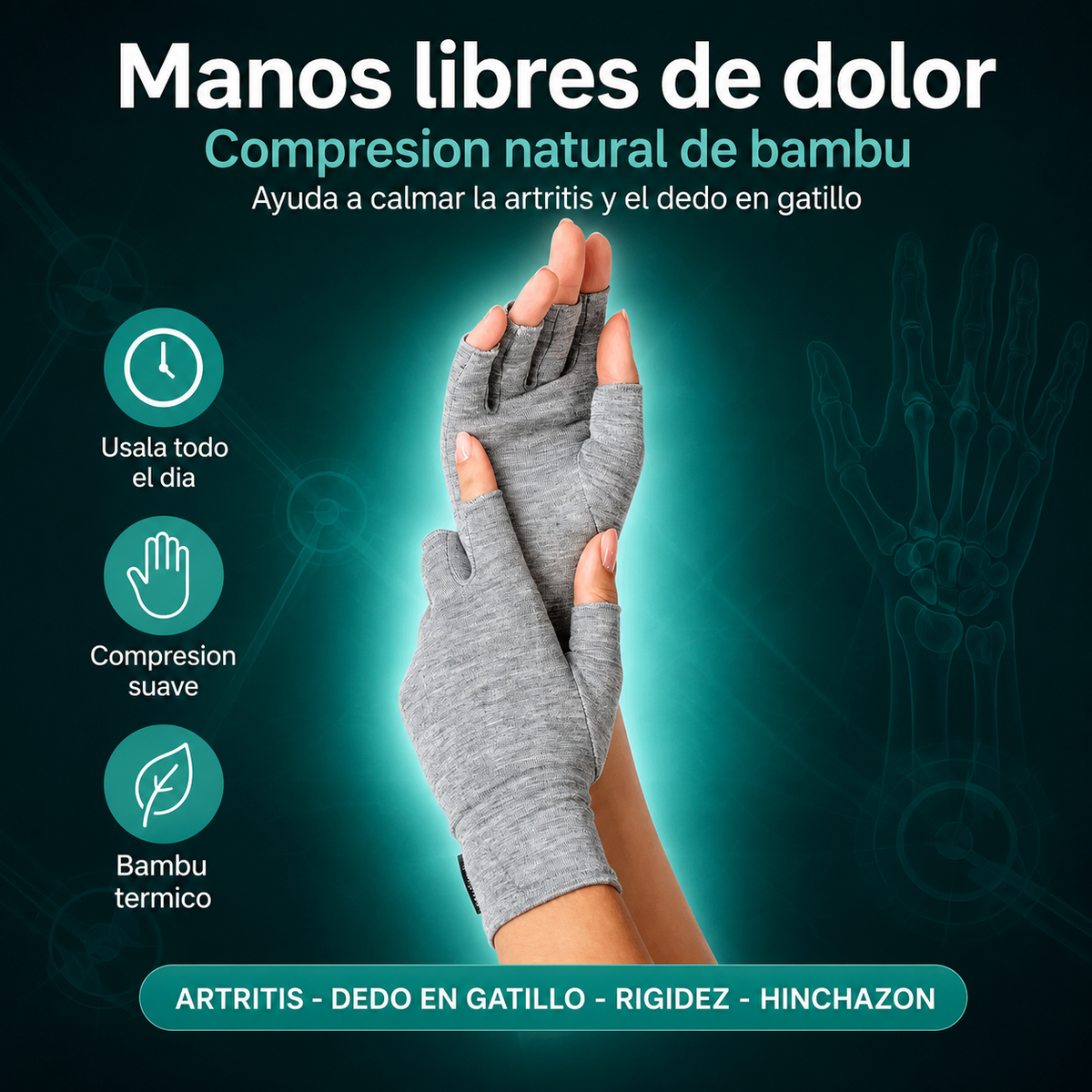Guantes de Bambu Bambuflex